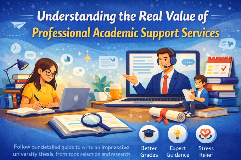 Understanding the Real Value of Professional Academic Support Services