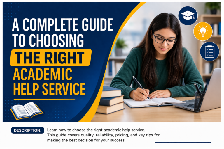 a complete guide to academic help